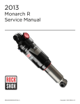 Monarch R Service Manual