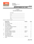 SERVICE MANUAL No. I-0051 - Emerson Process Management