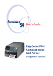 User's Guide EasyCoder PF4i Compact Indus- trial Printer