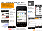 WDS 3.6.2 iPhone Quick User Guide