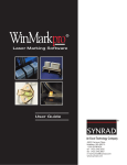 WinMark Pro User Guide, v3.0