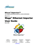 Wago Ethernet Importer User Guide User Guide