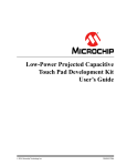 Low-Power Projected Capacitive Touch Pad