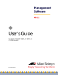 User's Guide - Allied Telesis