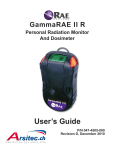 GammaRAE II R User's Guide