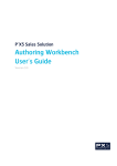 P'X5 Authoring Workbench User's Guide