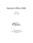 Remark Office OMR 8 User's Guide