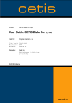 User Guide: CETIS Dialer for Lync