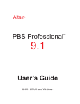 PBS Professional User's Guide