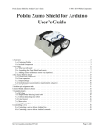 Pololu Zumo Shield for Arduino User's Guide