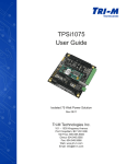 TPSi1075 User Guide - MPI Distribution AG