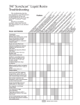 3M™ Scotchcast™ Liquid Resins Troubleshooting