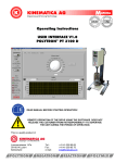Operating Instructions USER INTERFACE V1.0