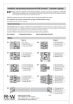 Installation and operating instructions for R+W Servomax