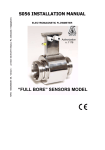 S056 FULLBORE installation manual DE