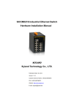 SICOM3216 Industrial Ethernet Switch Hardware Installation Manual