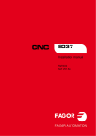 CNC 8037 - Installation manual
