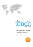 IRIS Touch 600 Series Installation Manual