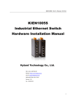 KIEN1005S Industrial Ethernet Switch Hardware Installation Manual