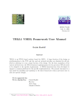 TELL1 VHDL Framework User Manual