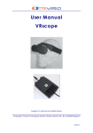 User Manual VRscope - Moskito Mobile Services