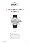 Quartz perpetual calendar User Manual