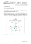 Datasheet for #sbcw6269 UP Recommendations