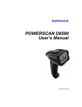 POWERSCAN D8590 User's Manual