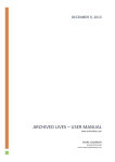 Archived Lives – User manual