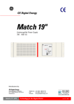 USER MANUAL MATCH 19" 700-1500 UPS