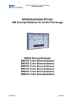 BM BT f Light Veh User Manual ver 5.31 GER Dec09