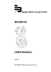 MN-MR150 USER MANUAL