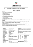 MARTEL THERMAL PRINTER HL 200 User's Manual