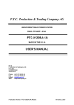 PTC-0120BA1 User Manual, Rev. A