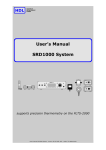 User's Manual SRD1000 System