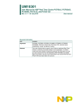 UM10301 User Manual for NXP Real Time Clocks