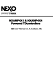 NXAMP4x1 User Manual - nuance Veranstaltungstechnik GmbH