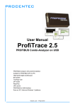 ProfiTrace2 User Manual