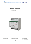 User Manual –Ver.1 Fan Coil Controller