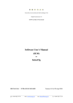 Software User's Manual (SUM) IntraCfg