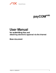 User Manual payCOMweb Base Document V1.2