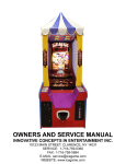 OWNERS AND SERVICE MANUAL