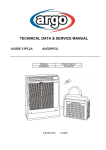 TECHNICAL DATA & SERVICE MANUAL