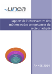 Rapport de l'Observatoire des métiers et des compétences