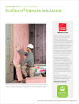 (EPD): EcoTouch® Unfaced Insulation