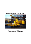 Arborist STC19-28 Mk2 Operators' Manual