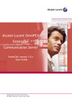 Alcatel-Lucent - SmartCall - User Guide