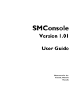 SMConsole Version 1.01 User Guide