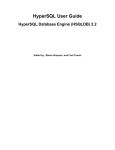HyperSQL User Guide - HyperSQL Database Engine (HSQLDB) 2.2
