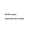 Layout Autorouter User's Guide